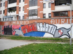 FK Mladost GAT grafit navijača